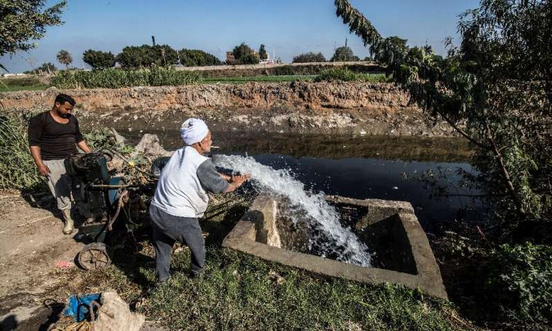 The Nile is a lifeline to Egypt, where 95 percent of the country's 100 million people live along its banks